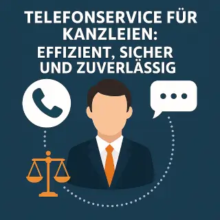 KI Telefonservice für Kanzleien